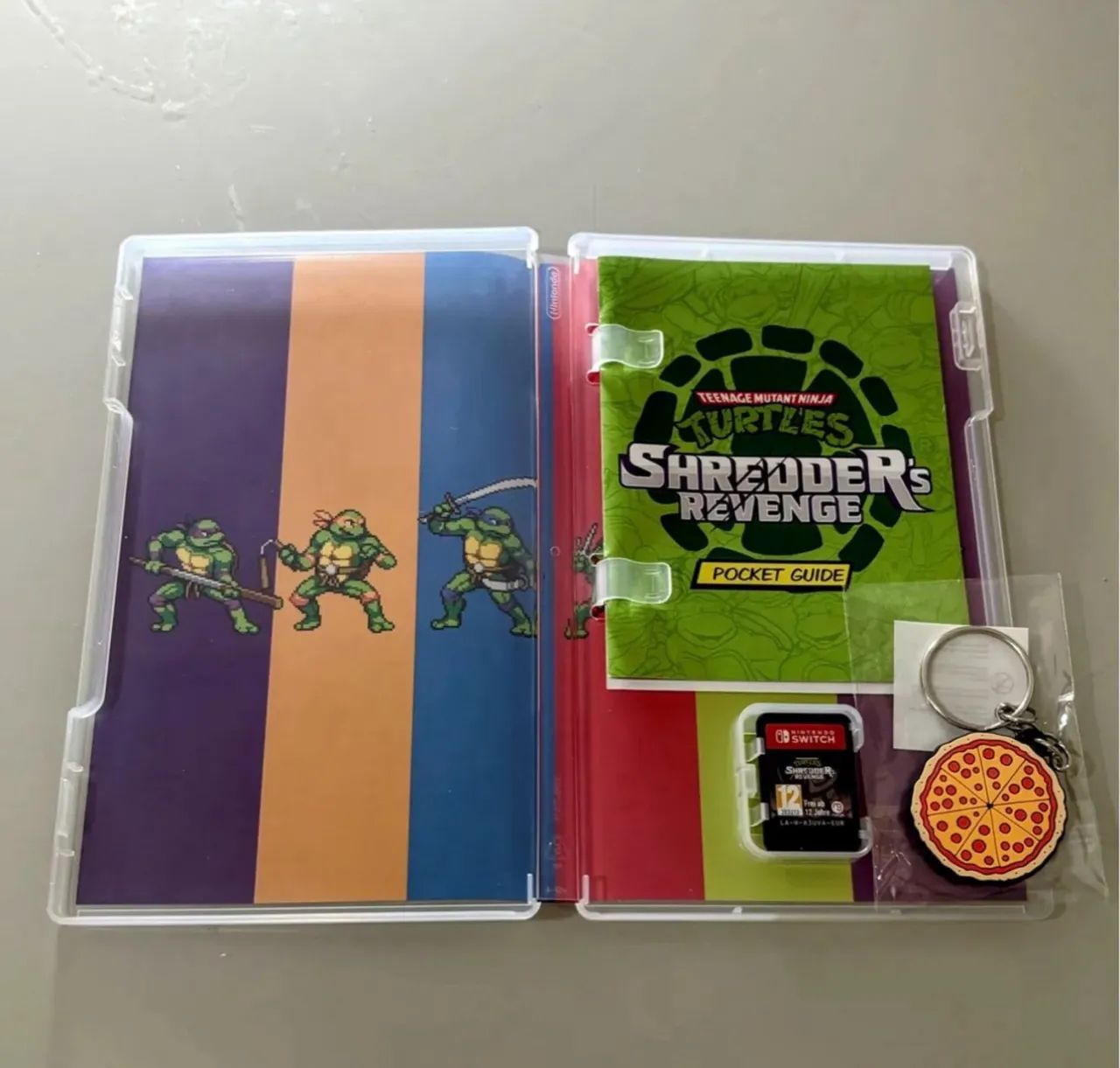 Nntendo Switch - Teenage Mutant Ninja Turtles Shredders Revenge com Chaveiro - Foto 2
