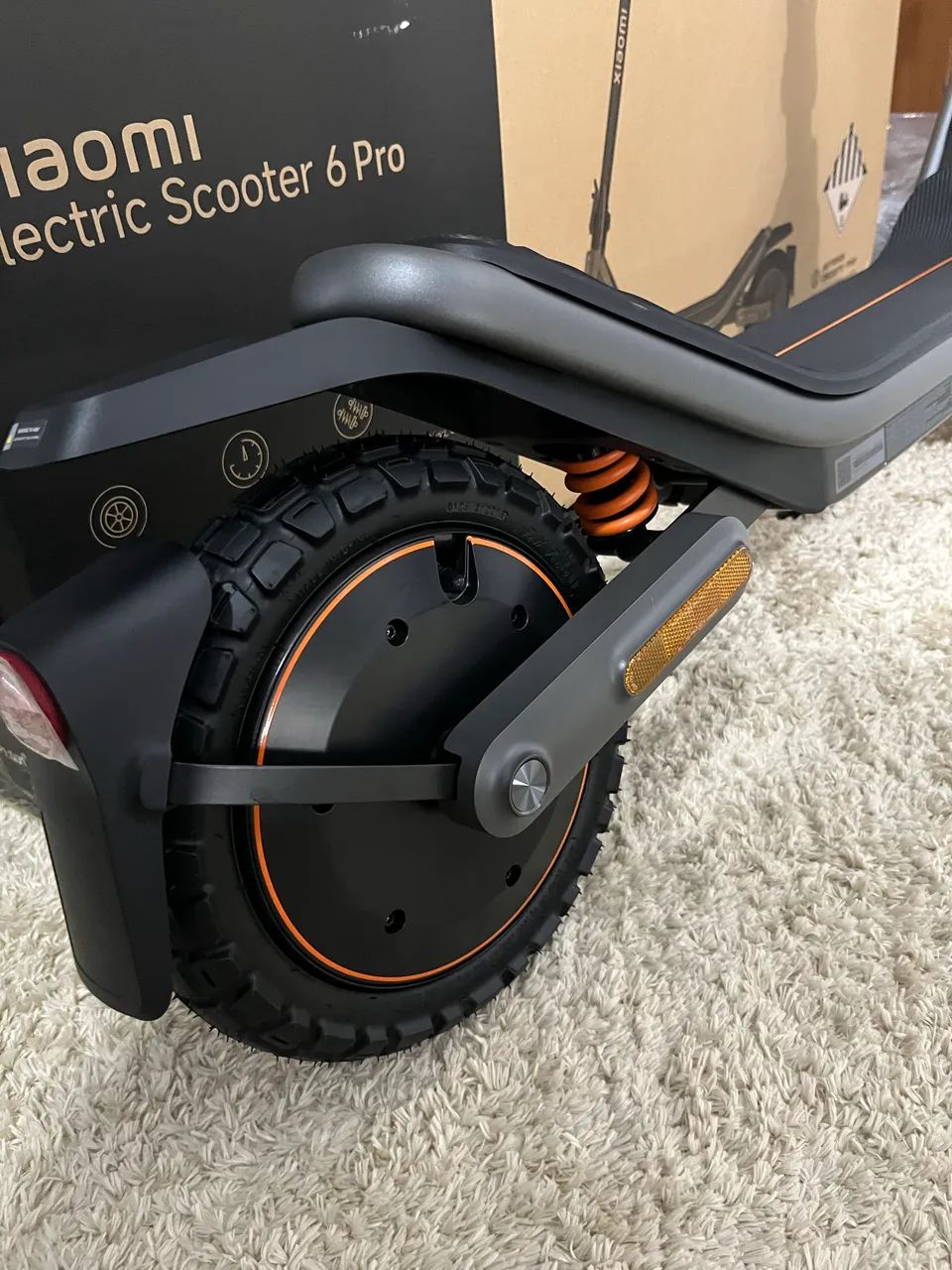 Patinete Elétrico Xiaomi 6 Pro Novo Na Caixa - 70km Autonomia e Suspensão Dupla - Foto 3