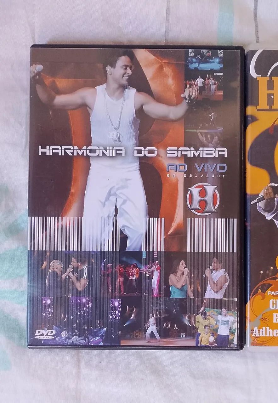 DVD Harmonia do Samba Ao Vivo (3 DVDs) - Foto 3