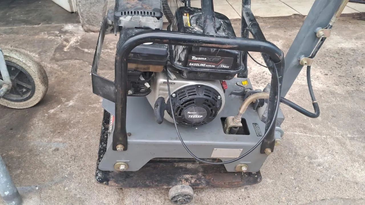 Placa Vibratória Toyama 196cc - Foto 3