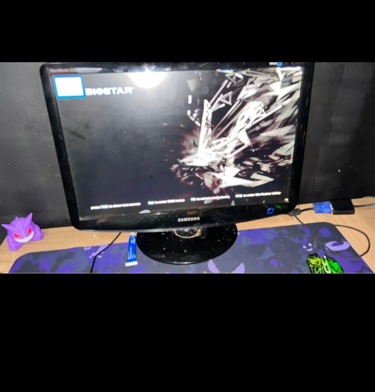 ?Monitor Samsung 24 polegadas + Adaptador HDMI Novo - Foto 2