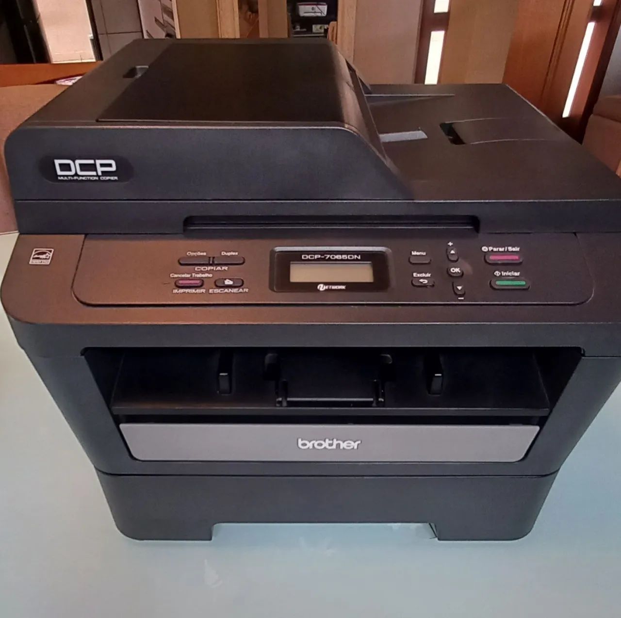 Impressora laser multifuncional brother