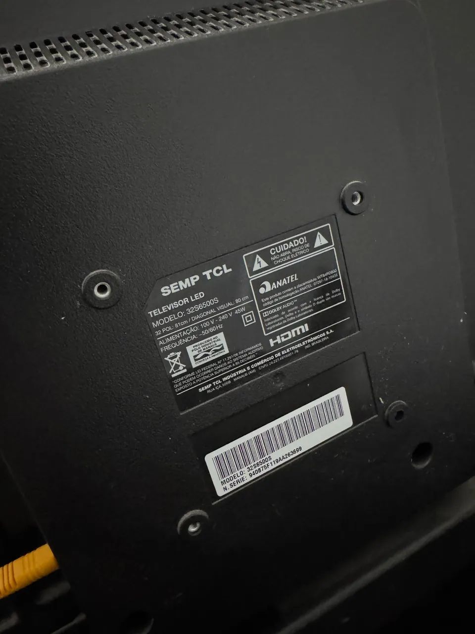 Smart TV SEMP TCL 32? Android TV Wi-Fi Bluetooth - Foto 3