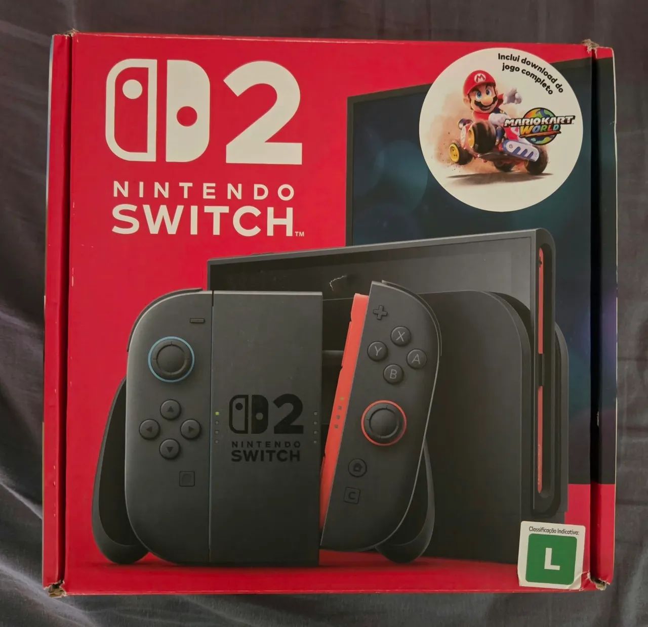 Nintendo Switch 2  com NF + 43 jogos !  - Foto 5