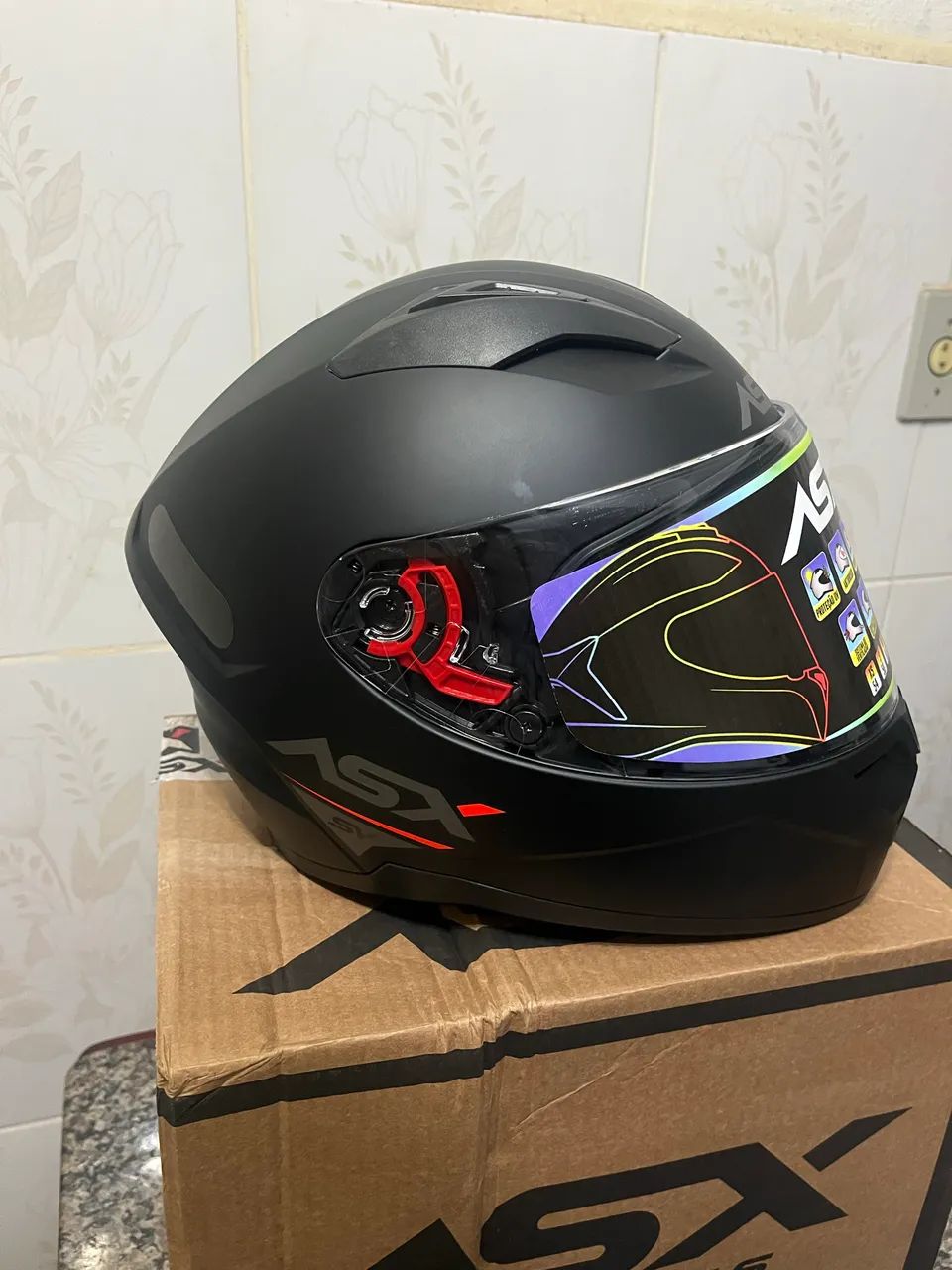 Capacete asx 