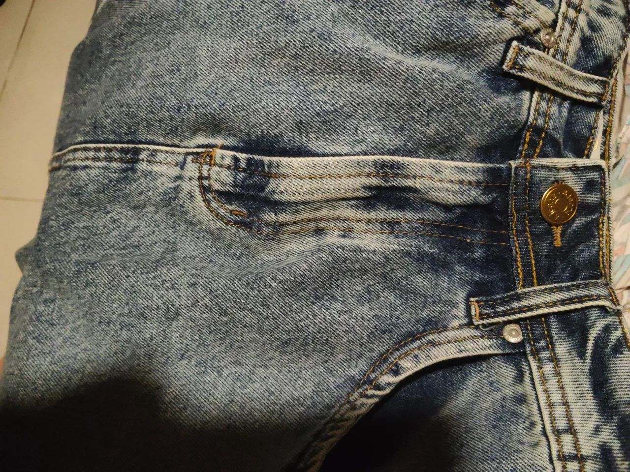 Saia jeans tom azul  - Foto 3