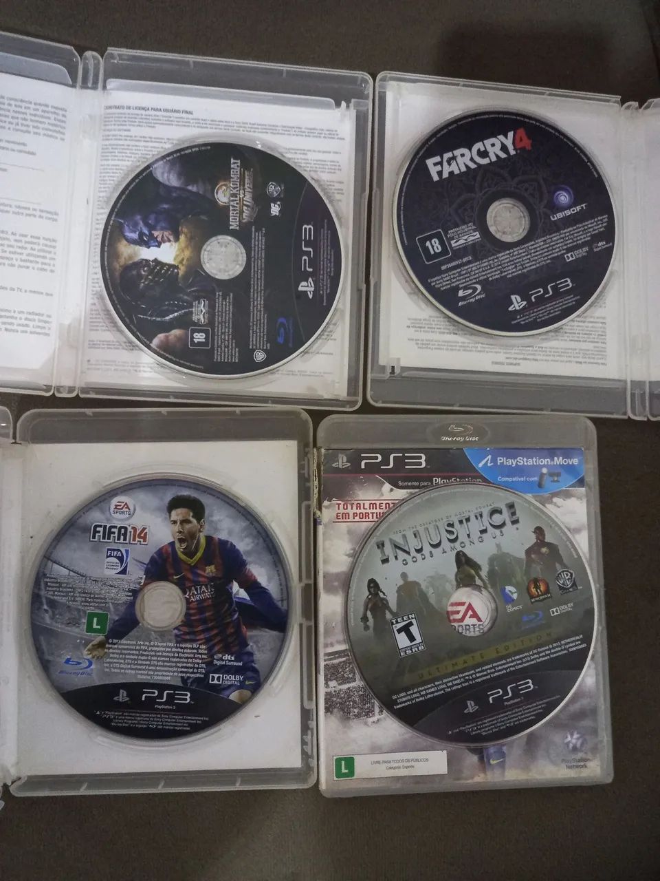 Jogo de PS3 cinco jogo por 90 - Foto 4