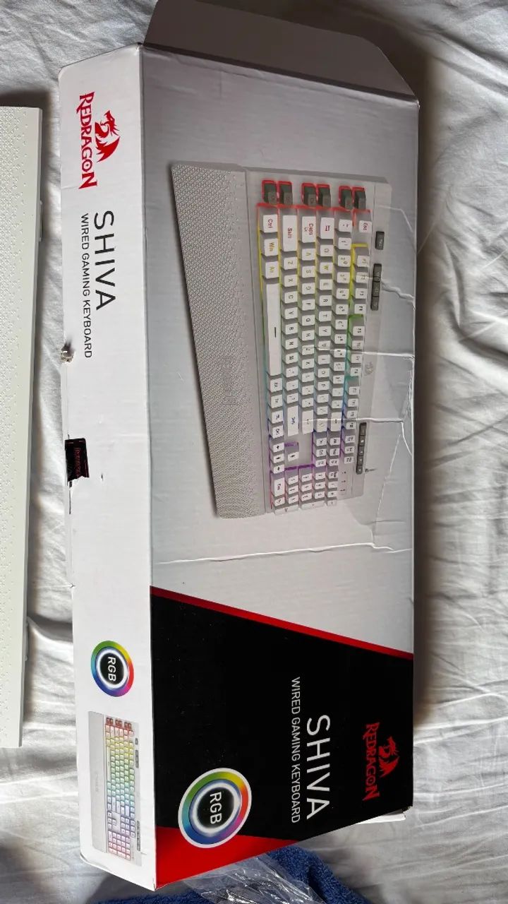 Teclado mecânico gamer shiva redragon - Foto 2