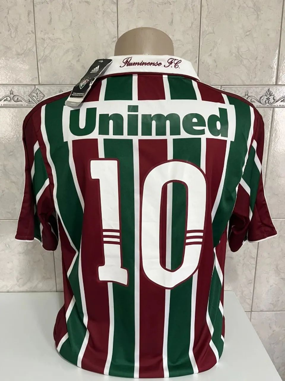 Camisa Fluminense Adidas Original 2010 - Nova, na Etiqueta! - Foto 2