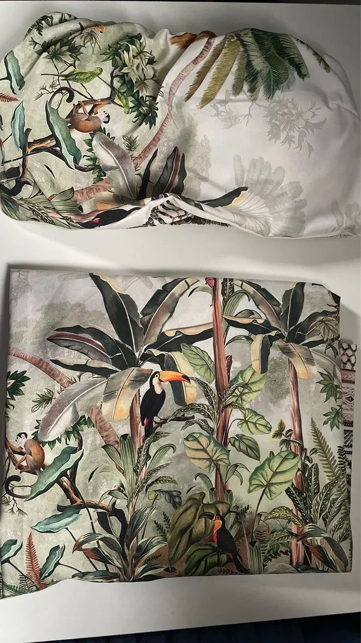 Conjunto Estampado Tropical Feminino - Foto 3