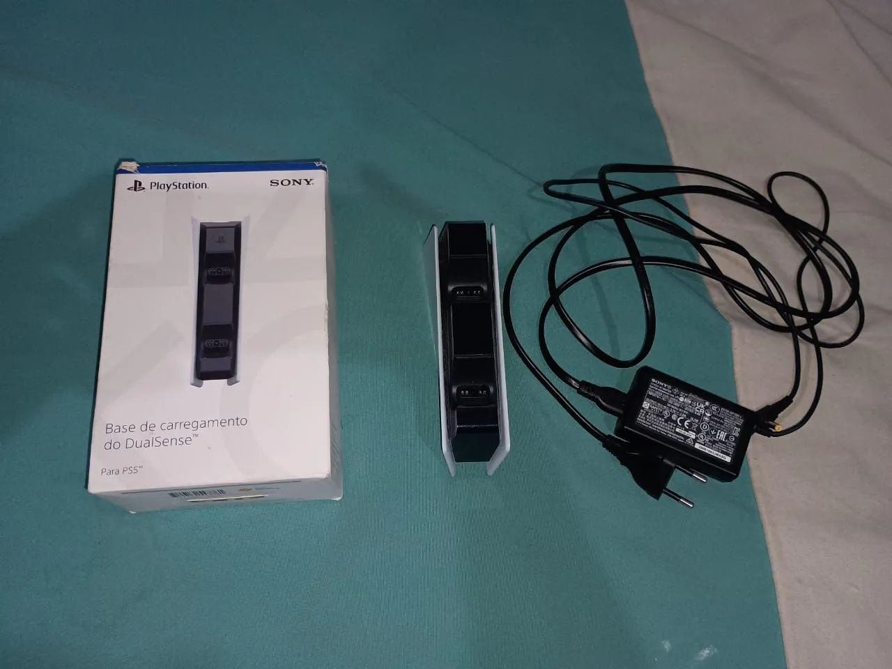 Controle ps5 BLUE + base de carregamento  - Foto 3