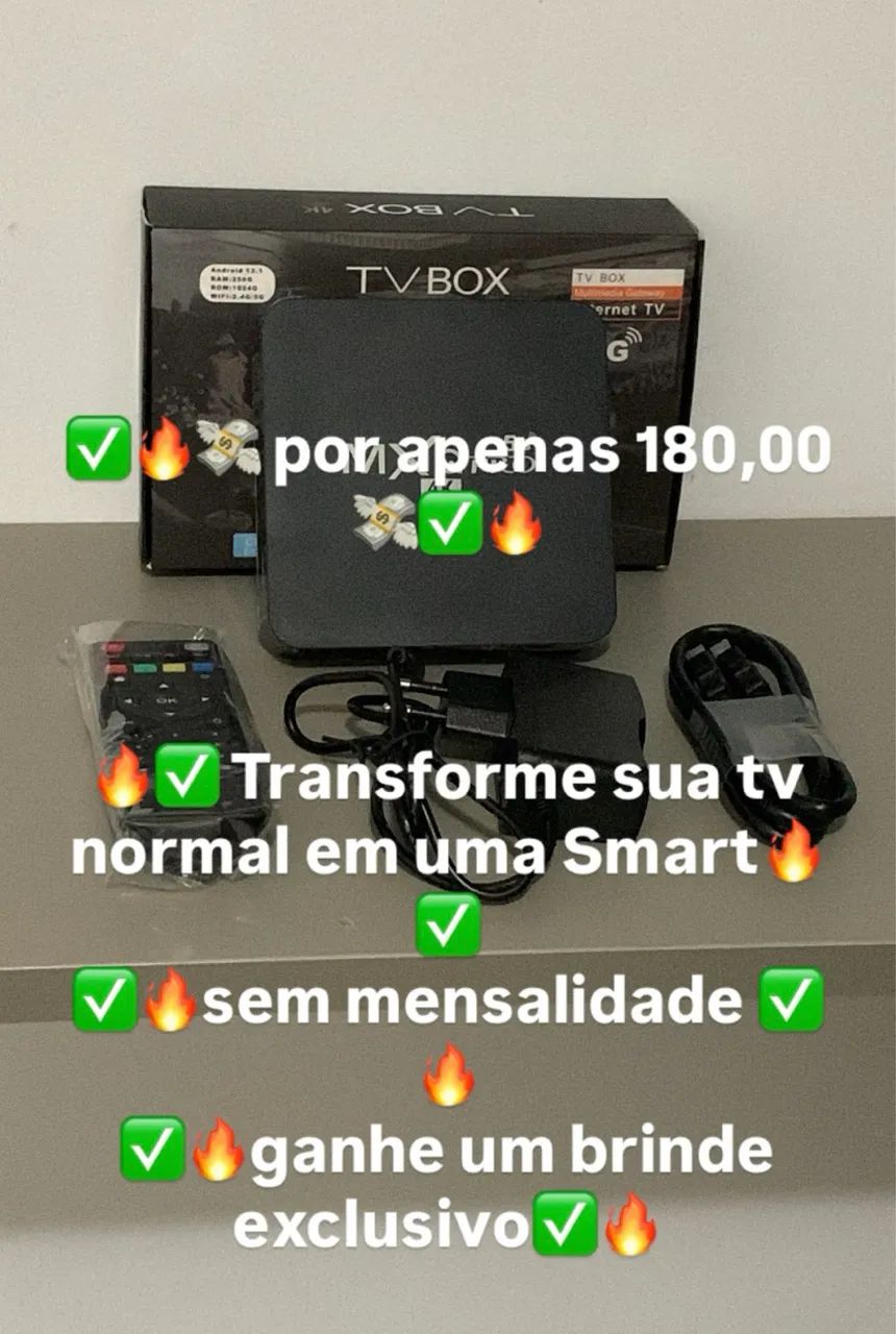 Aparelho Box Smart - Lacrado e com Garantia