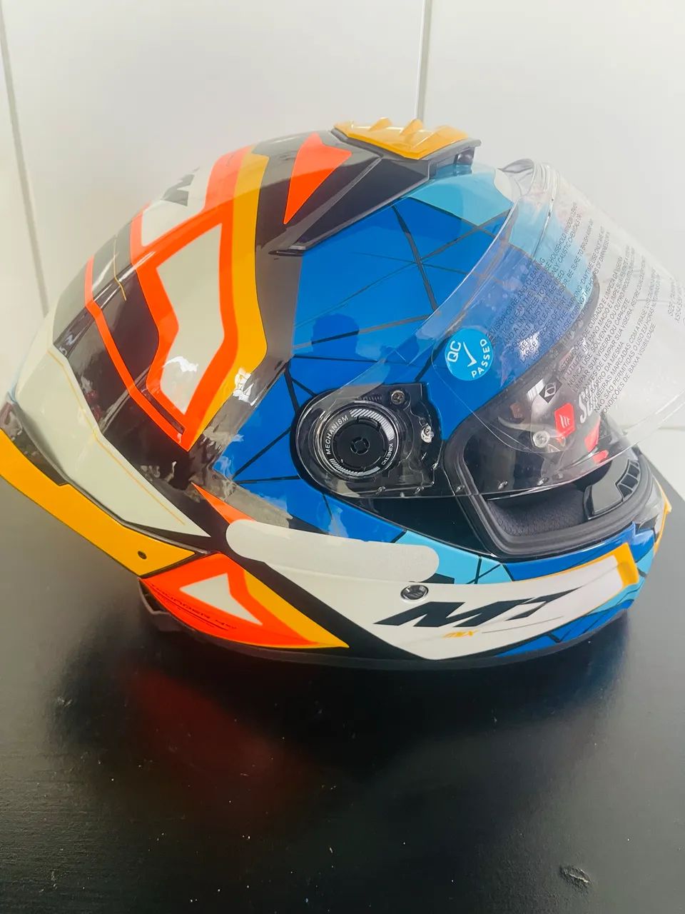 Capacete mt thunder 4 sv - Foto 3