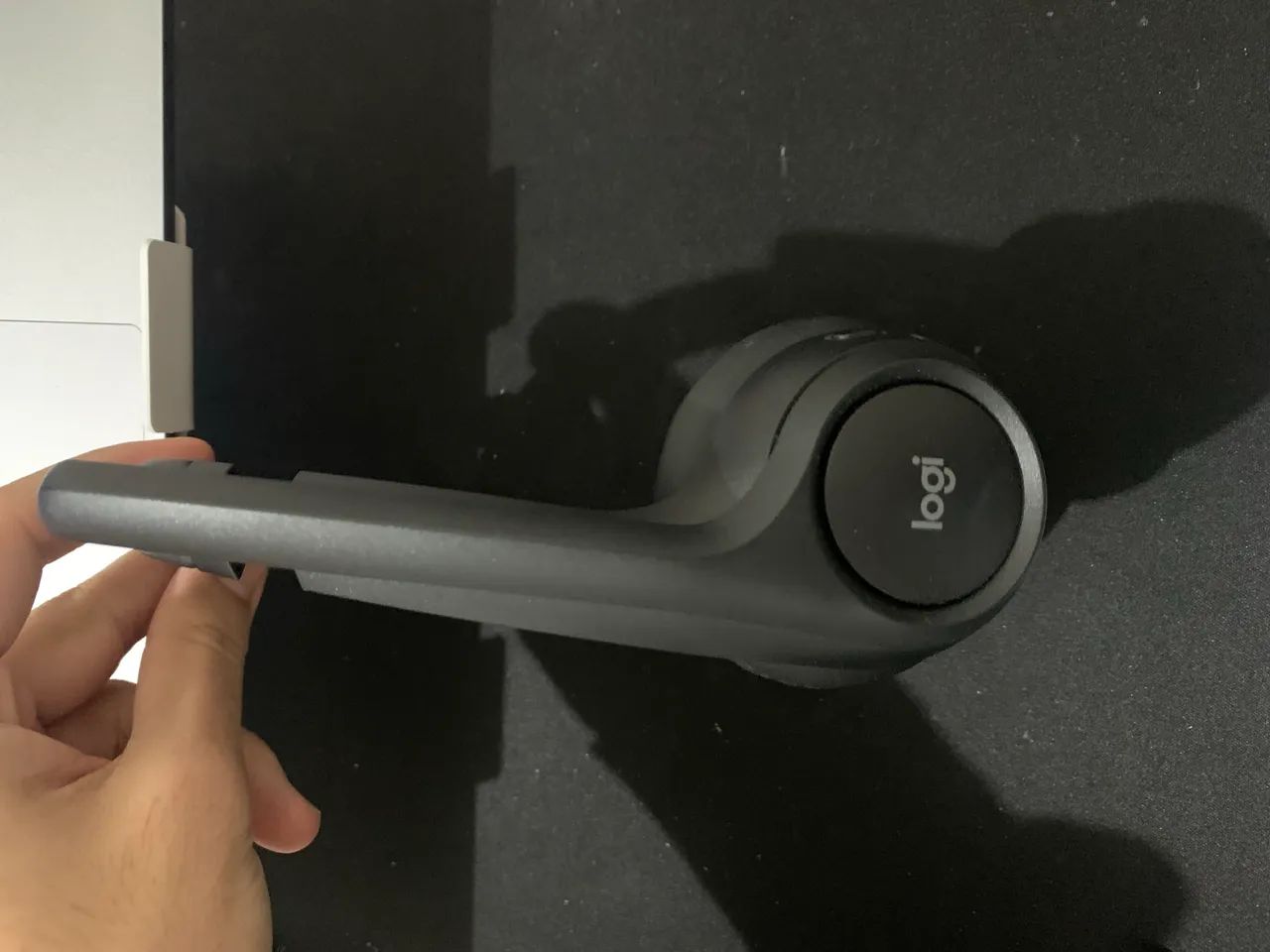 Fone sem fio da logi com ante ruído no microfone  - Foto 3