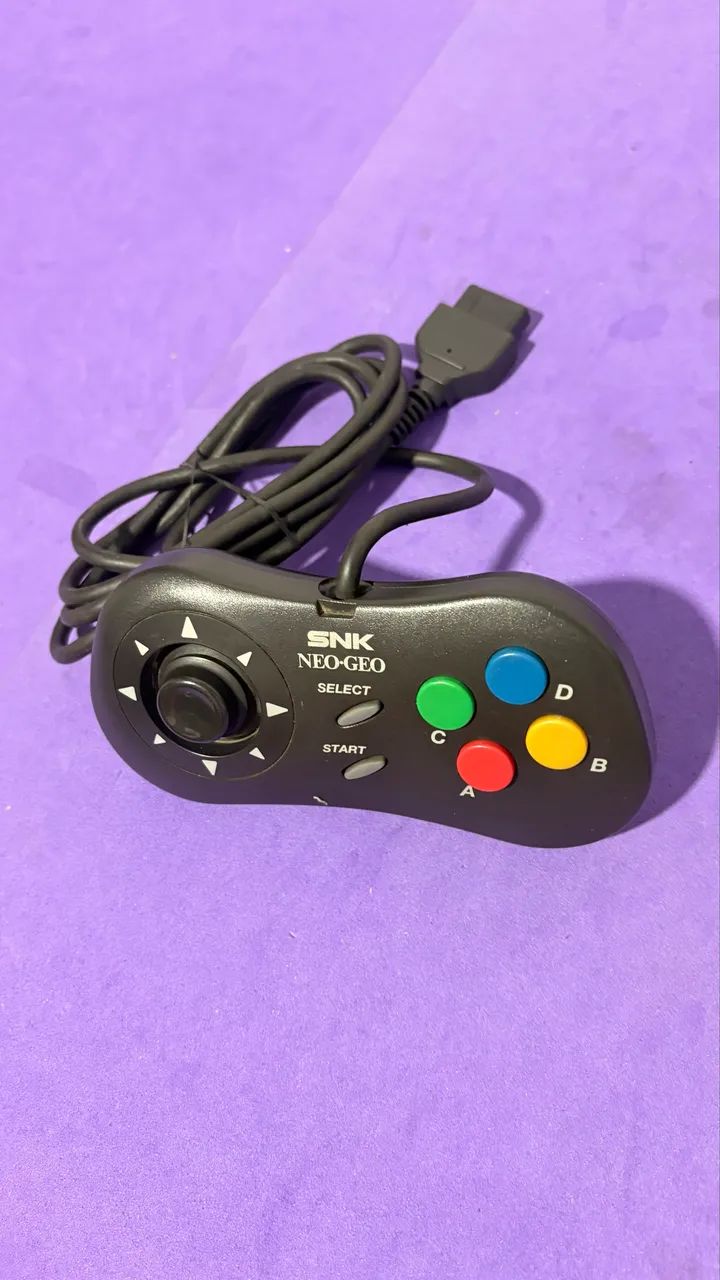 Controle neo geo cd neogeo manete joystick