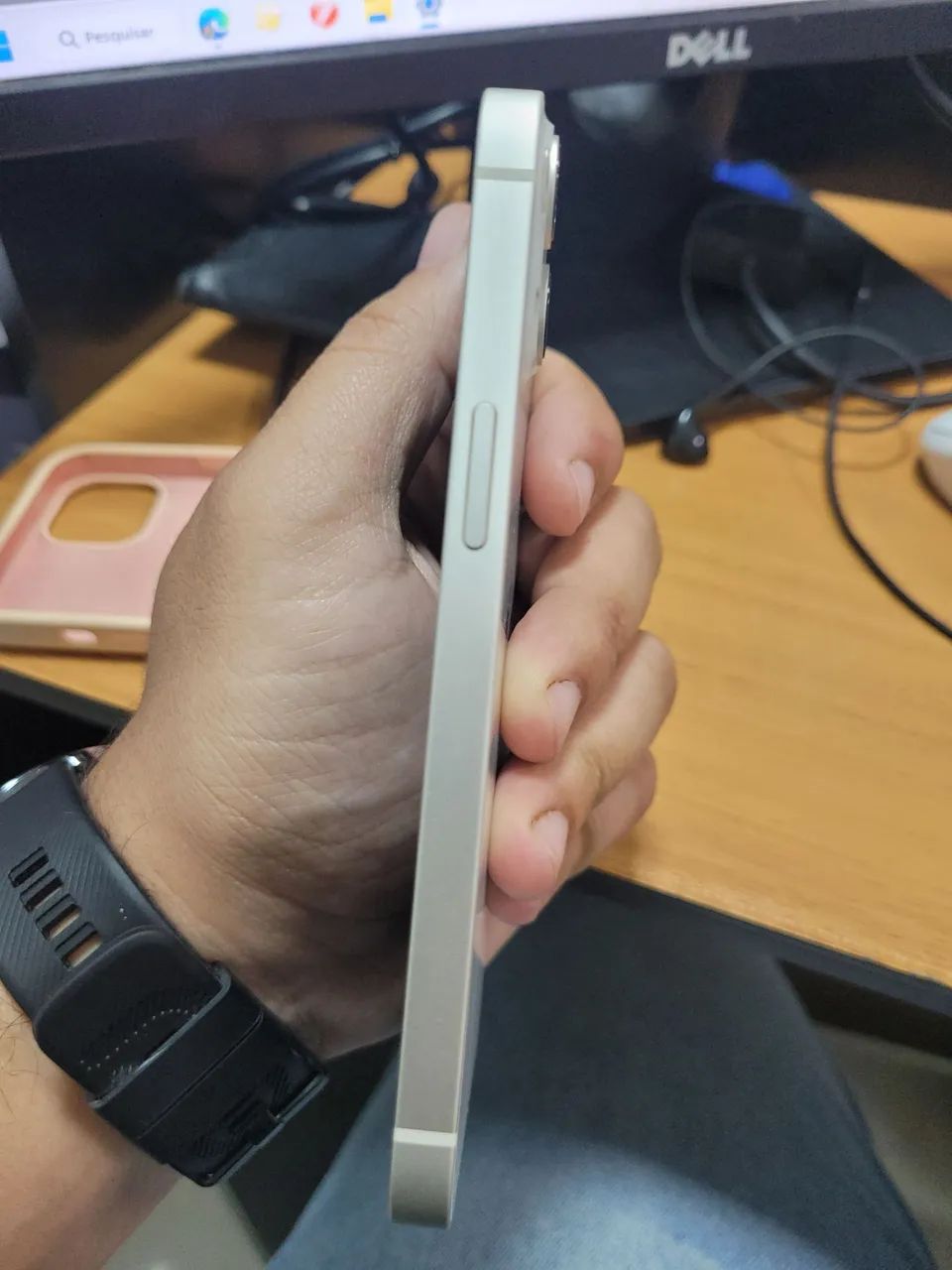 IPhone 13 128G Branco Usado - Foto 4