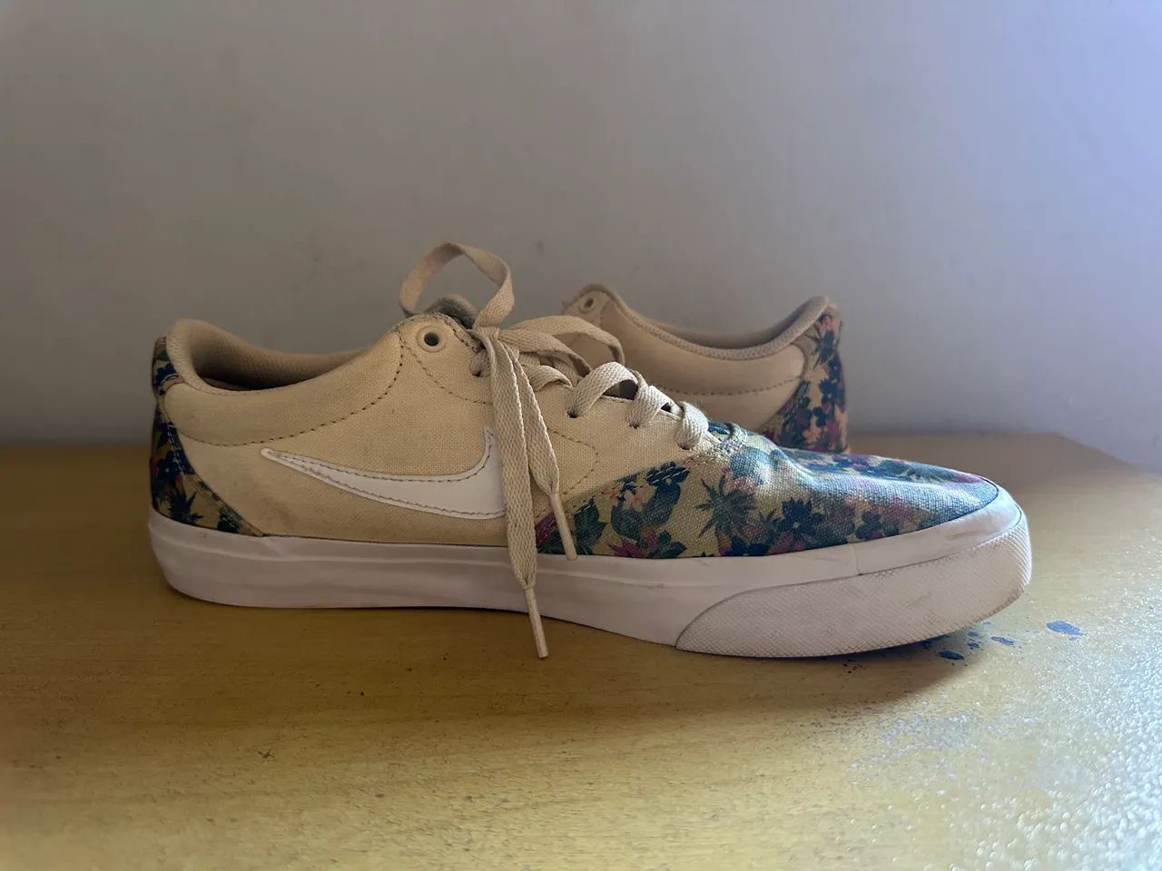 tênis nike sb charge floral 42 com caixa  - Foto 3