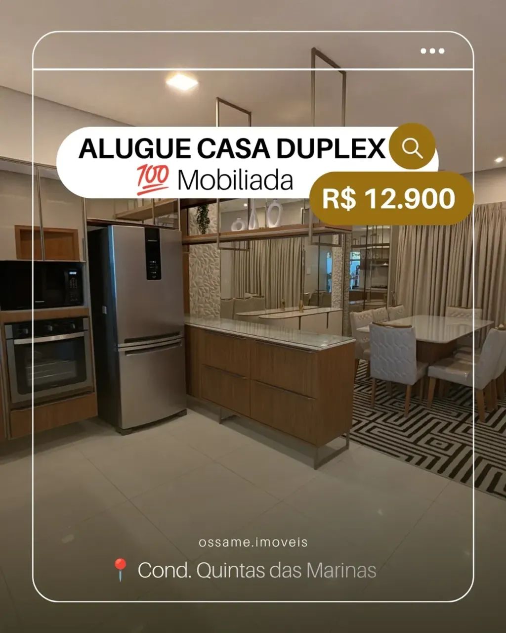 COMPRE OU ALUGUE Vende duplex com 4 suítes 100% mobiliada - Quintas das Marinas