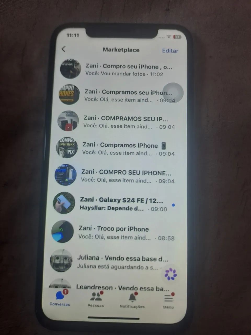 Vendo ou troco iPhone xs - Foto 3