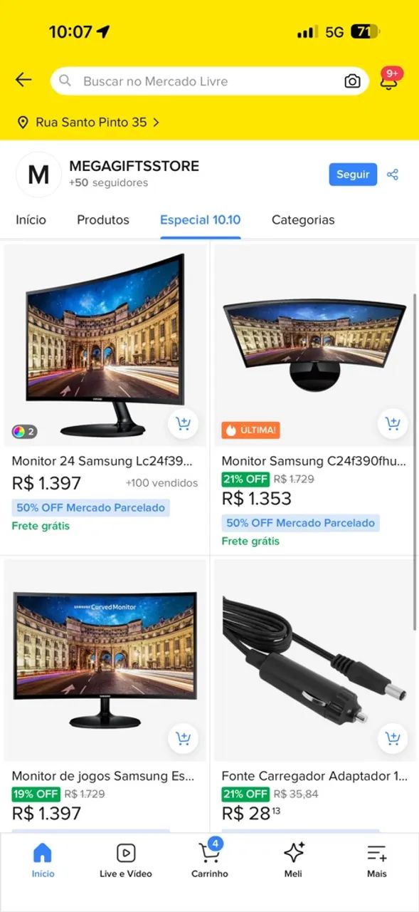 Vendo monitor curvo Samsung 24 polegadas  - Foto 5