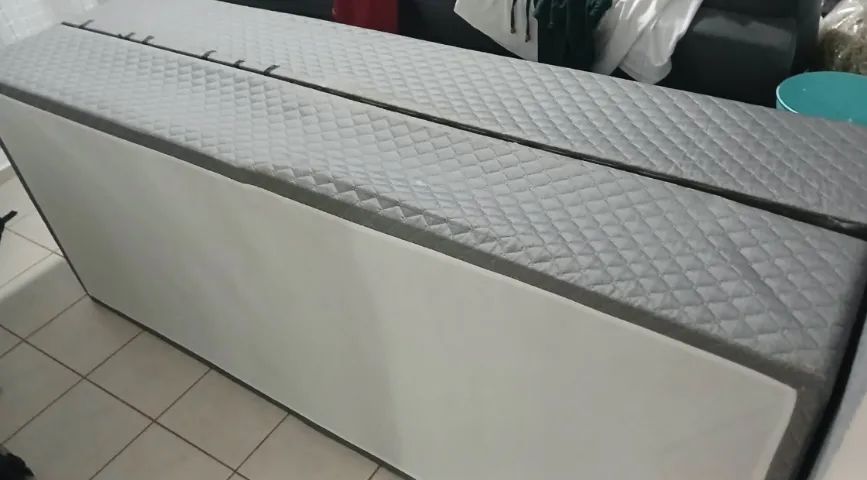 Base de cama queen box - DANIFICADA  - Foto 2