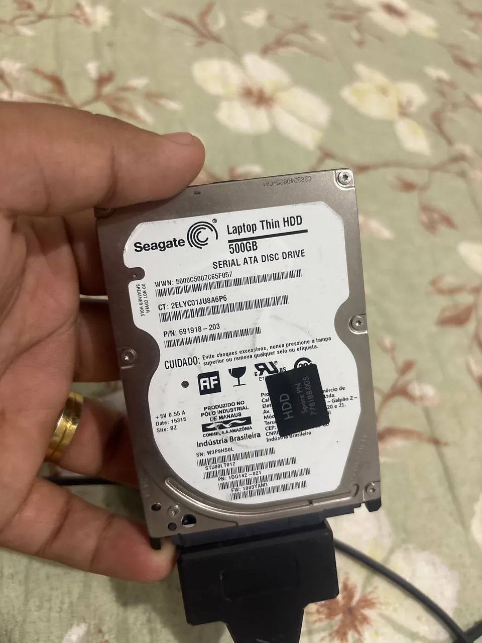 HDD 500 GB SEAGATE 2?5 - Armazenamento - Tabajara, Paulista
