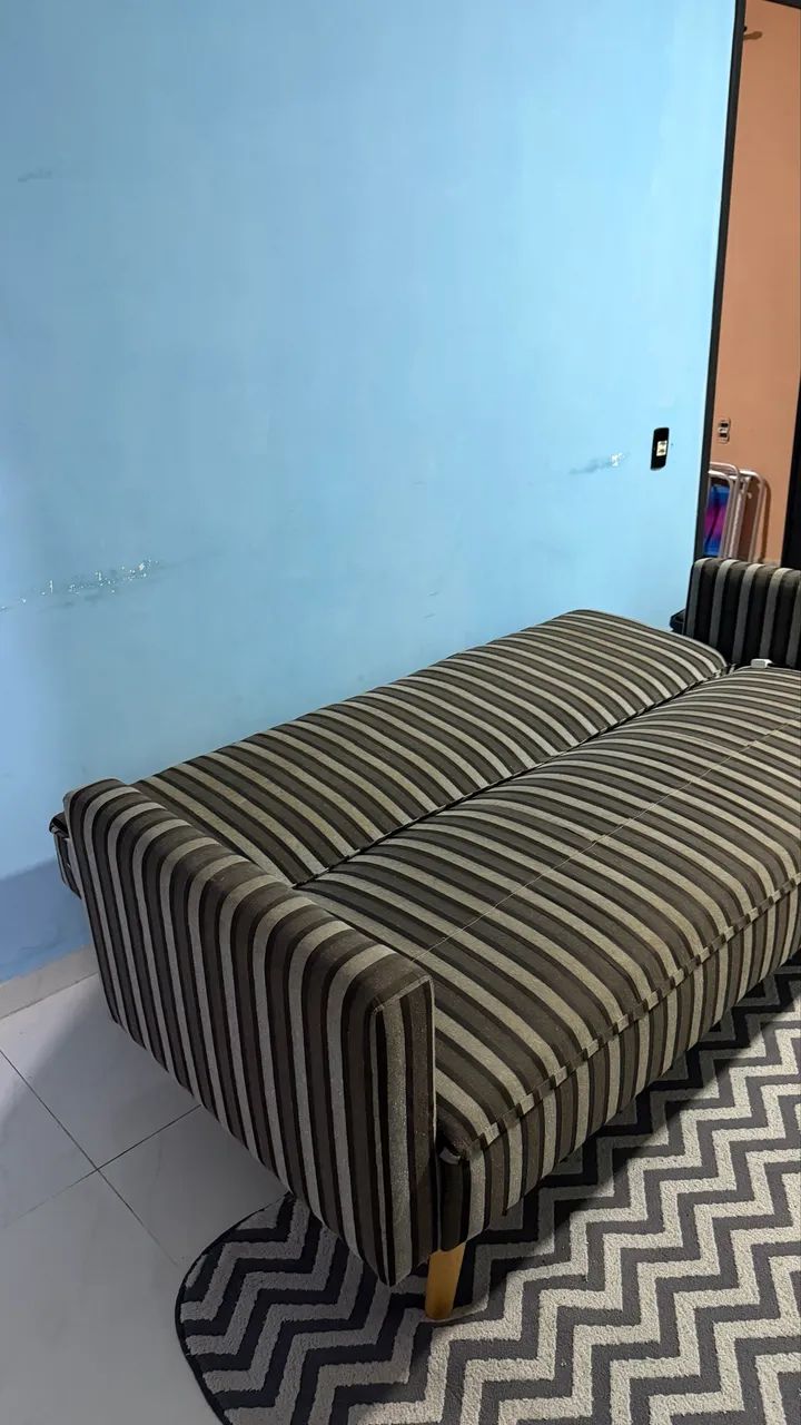 Sofá Retrátil e Reclinável em Ótimo Estado - Foto 2