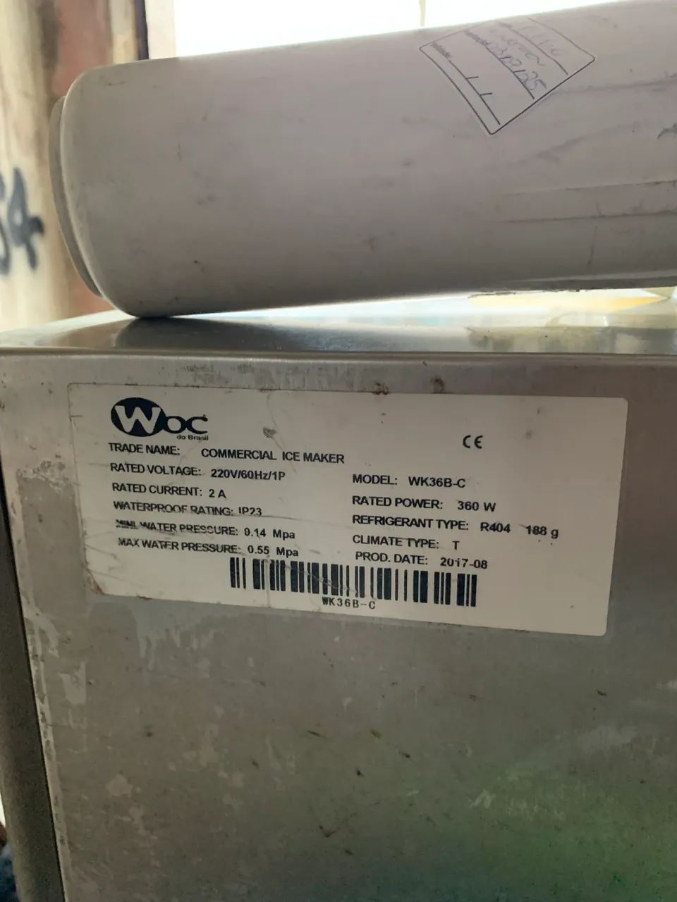 Máquina de gelo WOC 36kg - Foto 4