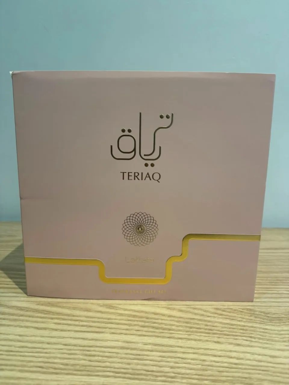 Kit Lattafa Teriaq Edp - Perfume 100ml + Perfume 12ml + Perfume capilar 50ml