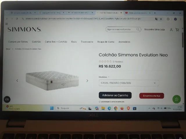 Colchão Simmons Evolution -Casal64962185082883122