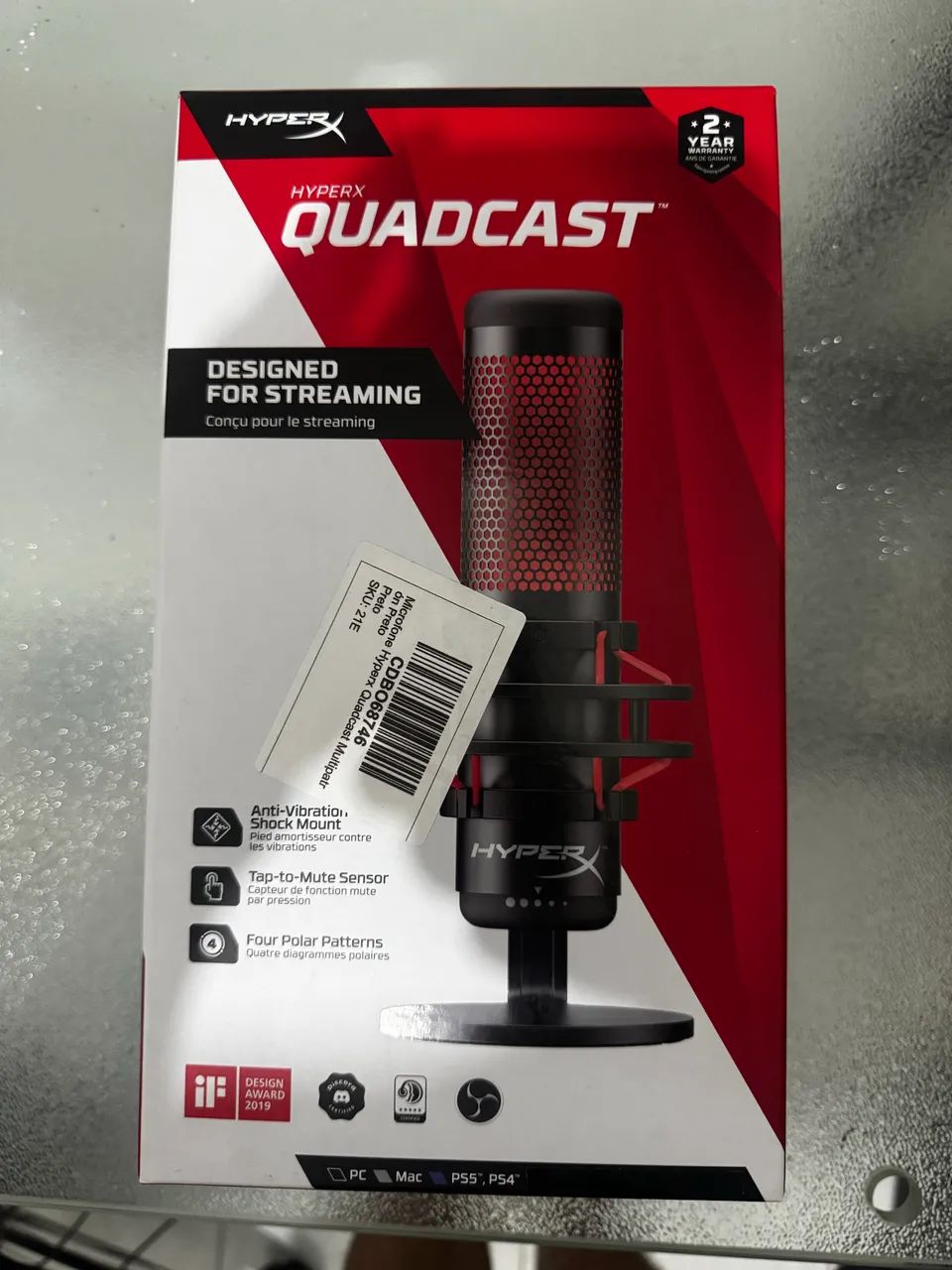Microfone Hyperx Quadcast - Foto 2