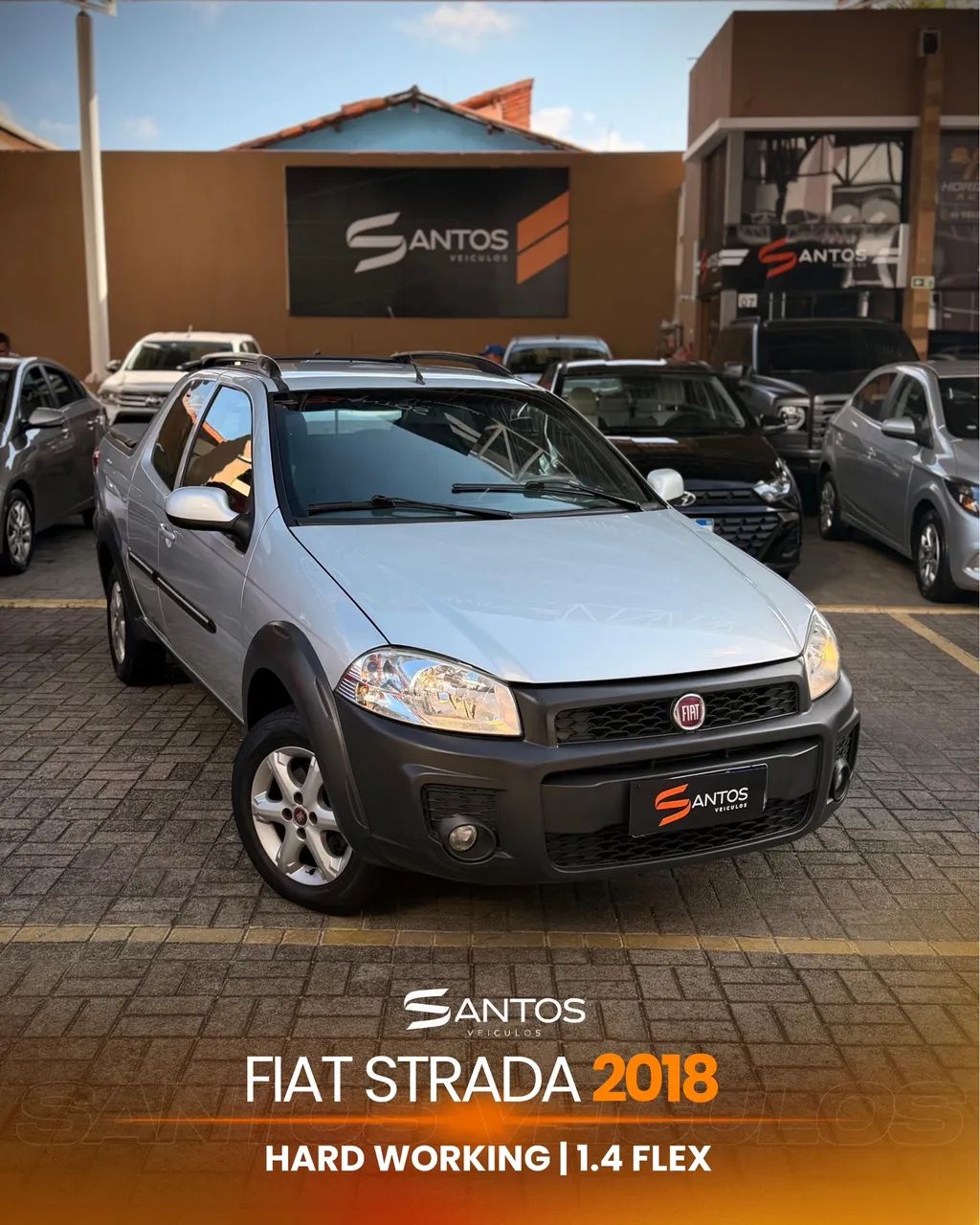 Fiat Strada Working Hard 1.4 Fire Flex 8V CD 2018
