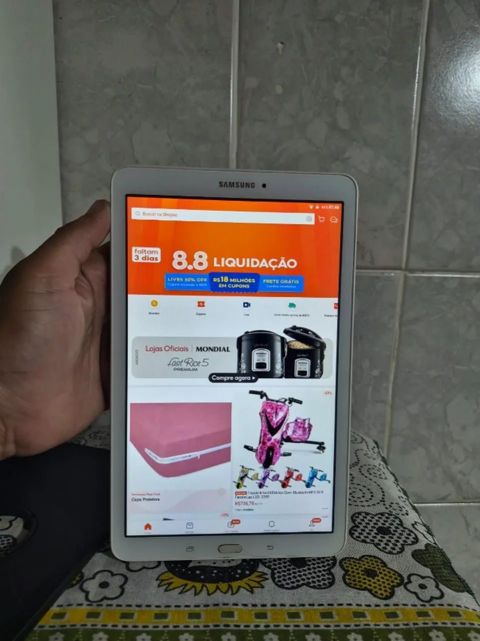 Tablet Samsung Galaxy Perfeito Impecavel Ideal para estudos Mega oferta  - Foto 2