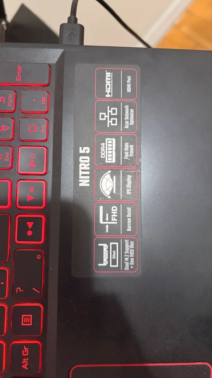 Acer Nitro 5 (AN 515-54) - Foto 3