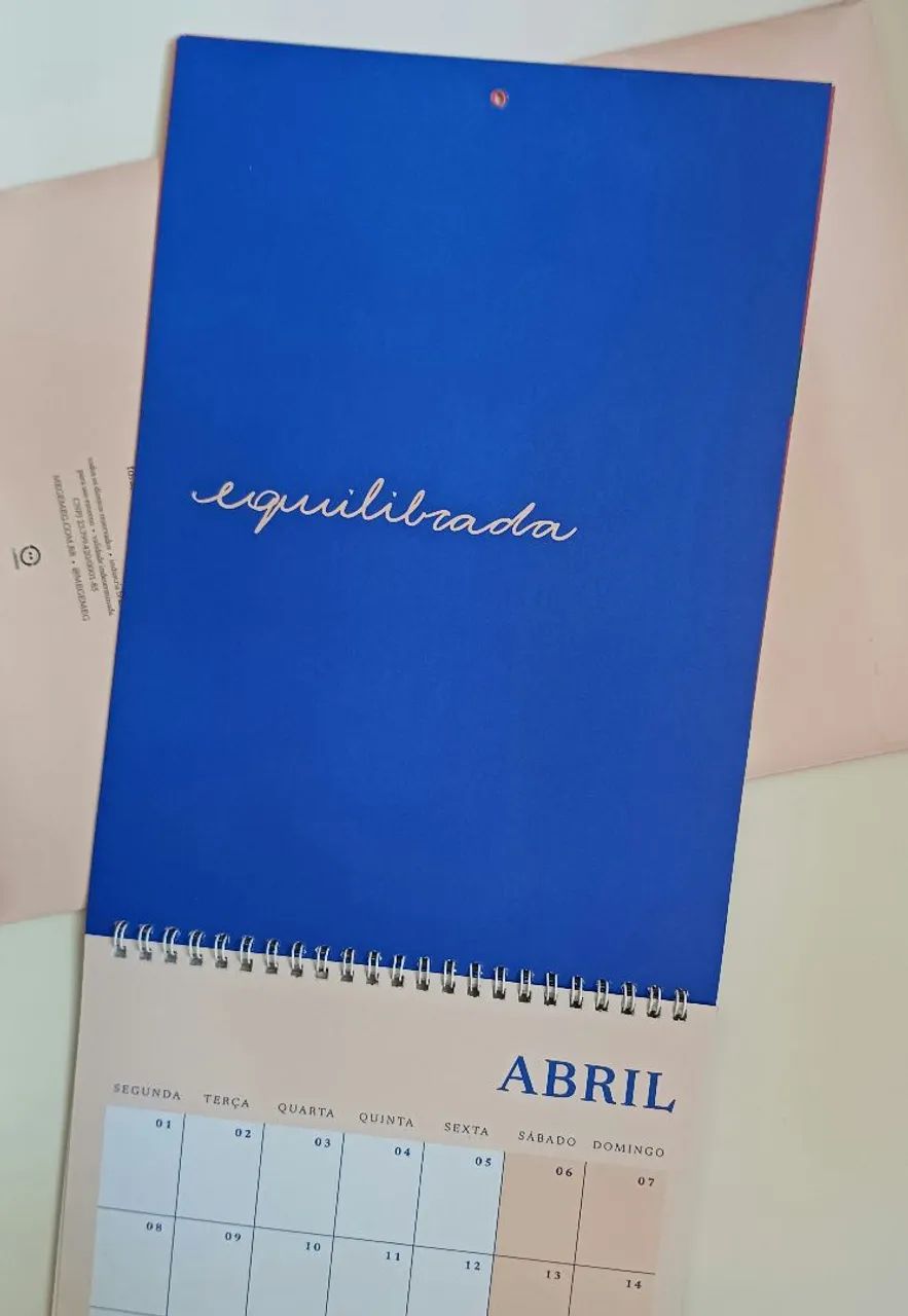 Calendário de parede 2024 meg & meg  - Foto 2