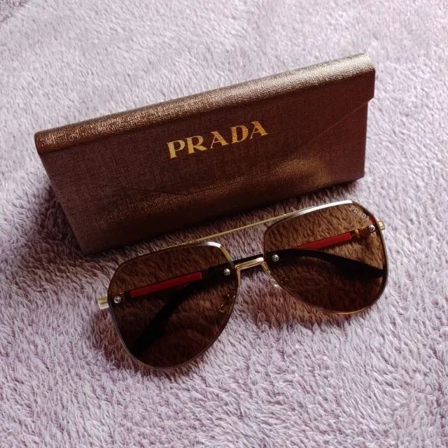 Óculos de Sol Prada Aviador - Foto 4