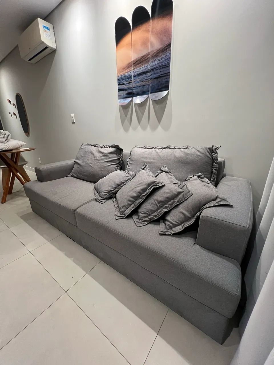 Sofá cinza 65153855918338120