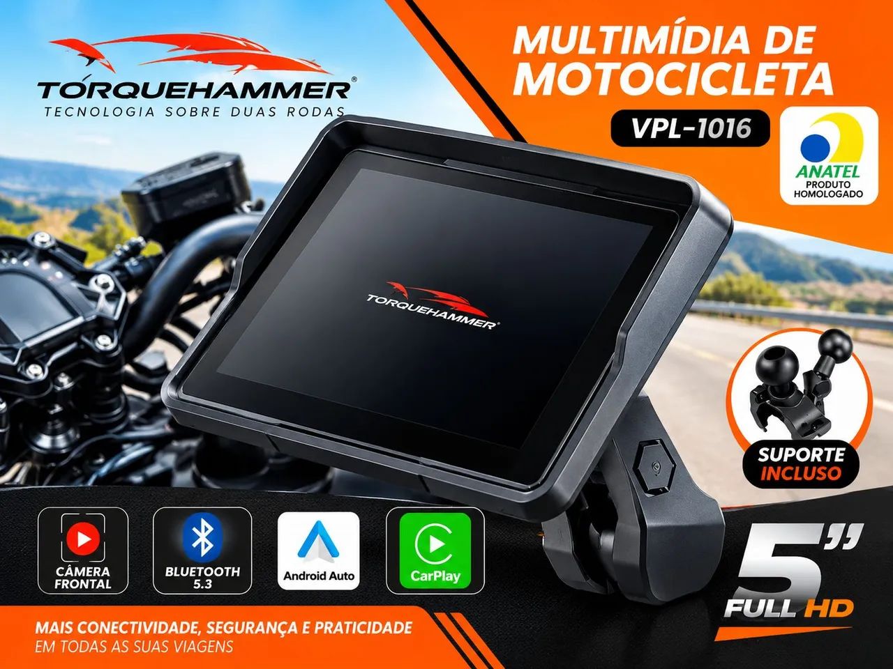 Multimidia pra moto 