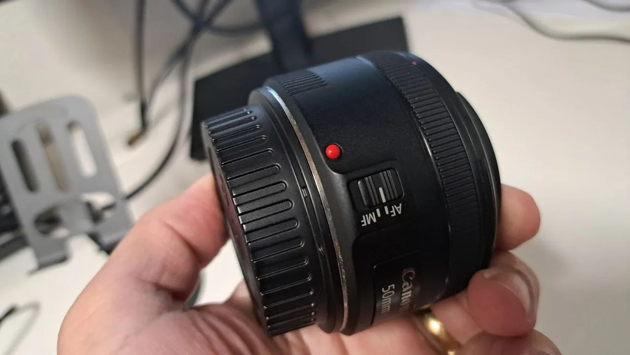 Lente 50mm Canon EF 1.8 STM - Foto 3