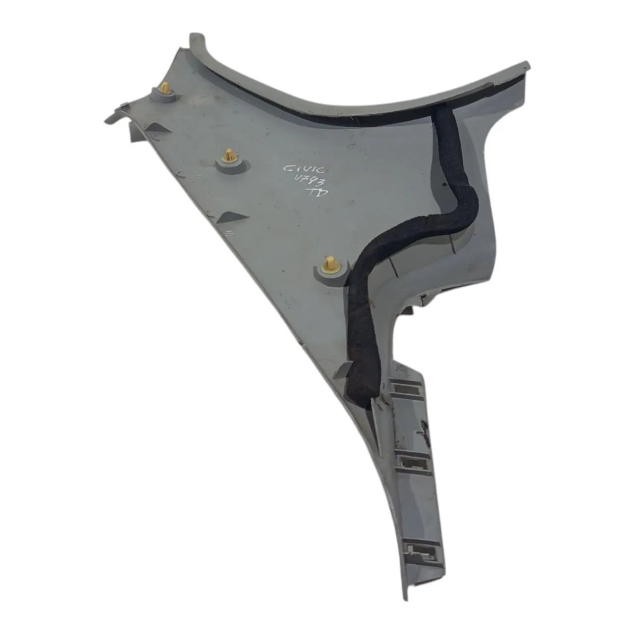 Moldura Coluna Traseira Direita Honda Civic 1997 1998 A 2000 - Foto 4
