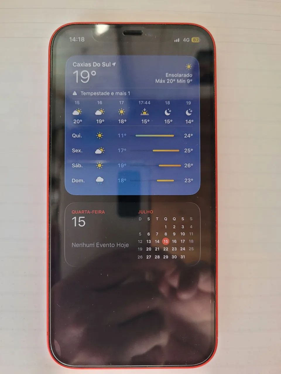 Iphone 12 64gb Red Impecável - Celulares e Smartphones - Nossa