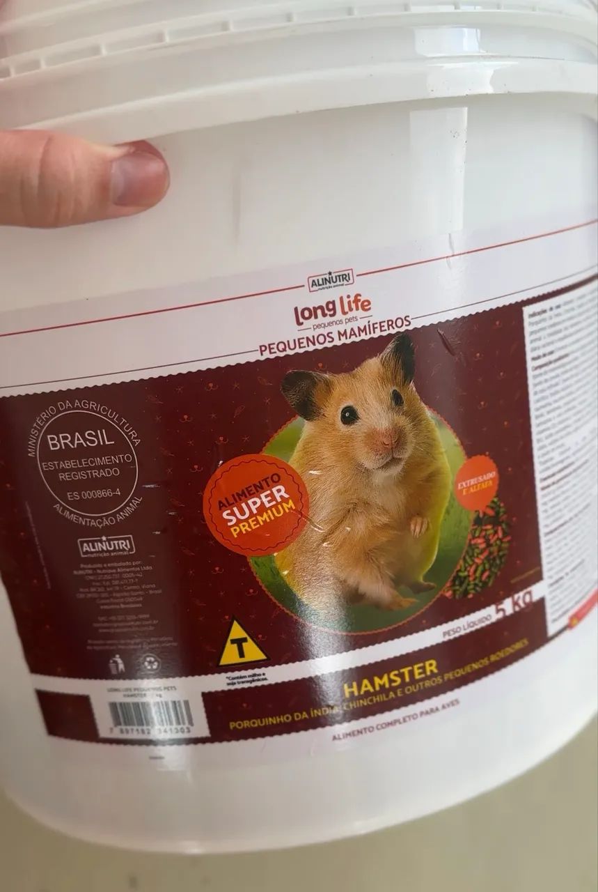 Ração extrusada para Hamster e roedores ( A GRANEL) - Foto 2