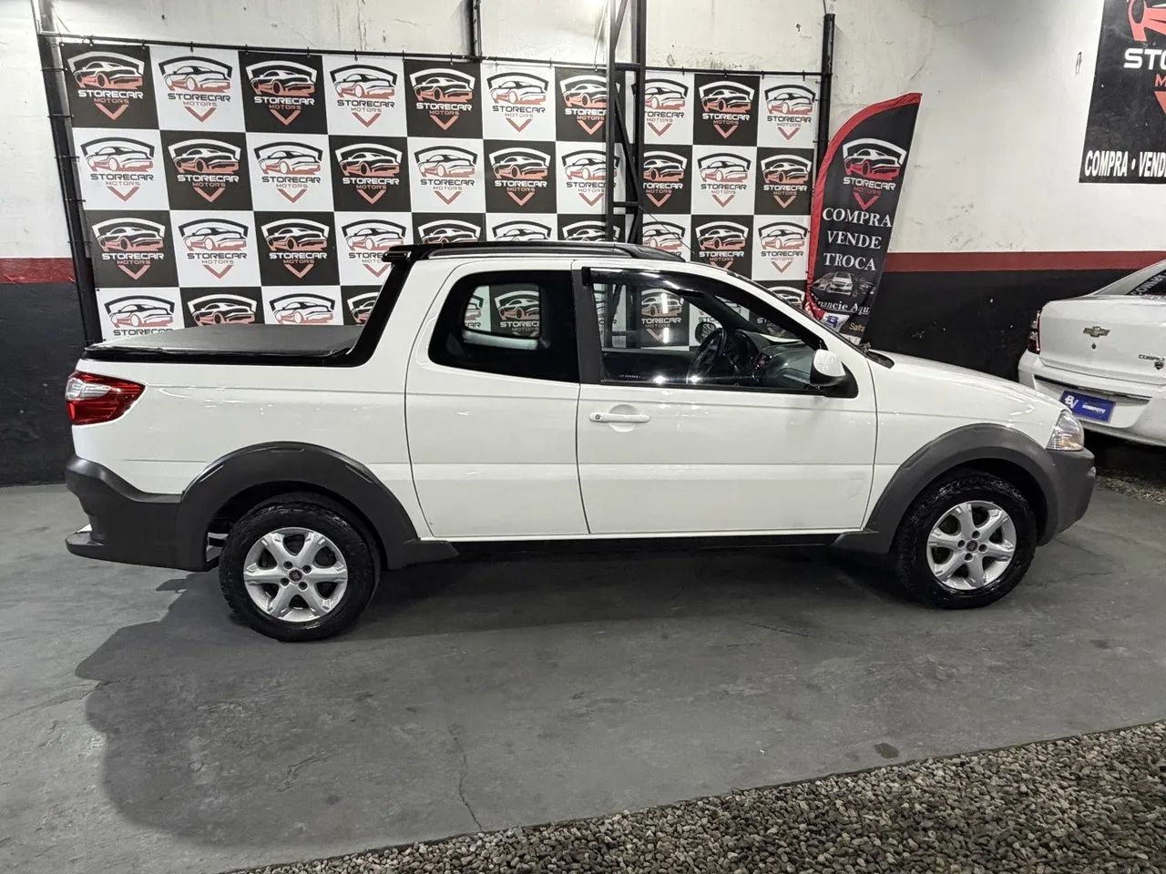 Fiat Strada Working Hard 1.4 Fire Flex 8V CD 2018 - Foto 5