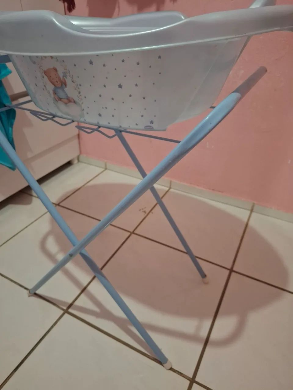 Banheira para bebê com suporte - Foto 3