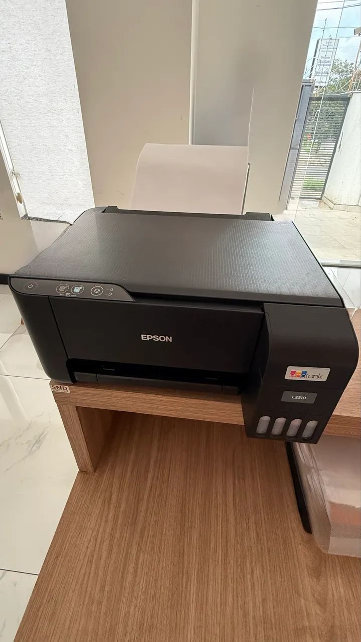 Impressora Epson EcoTank L3210 - Excelente Estado