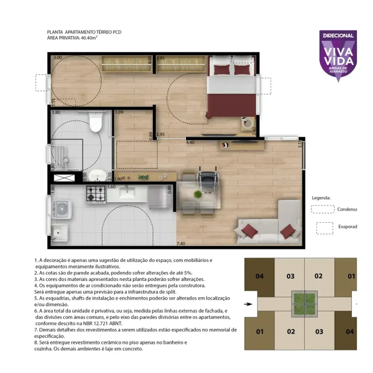 PLANTA 40m²