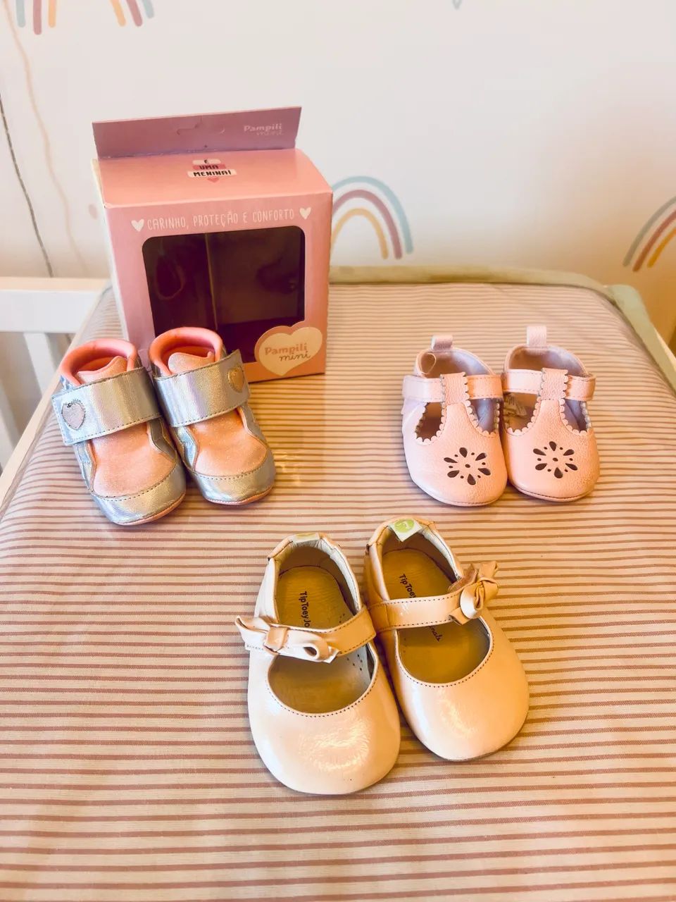 Lote de Sapatinhos para bebê menina 