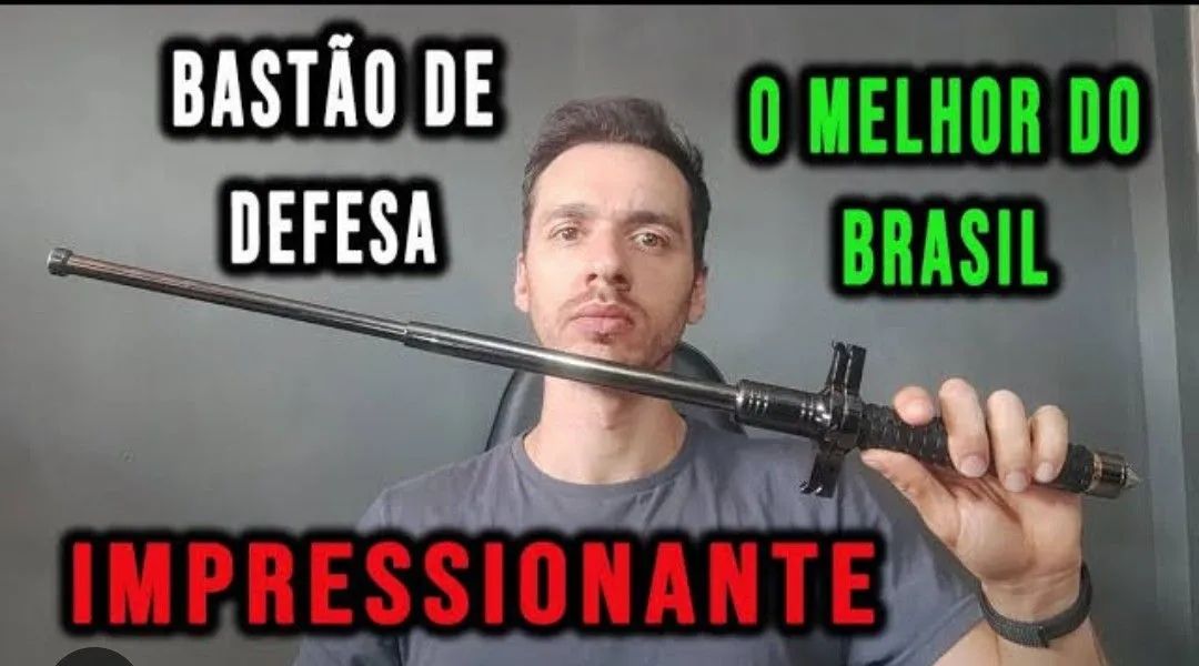 Bastão retrátil de aço de carbono  - Foto 3