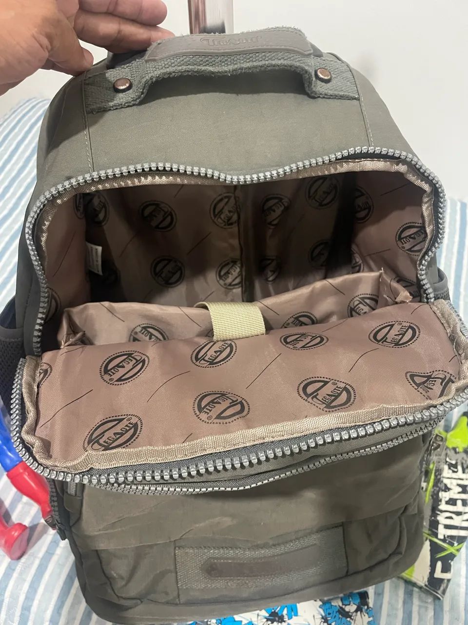 Mochila escolar de carrinho  - Foto 3