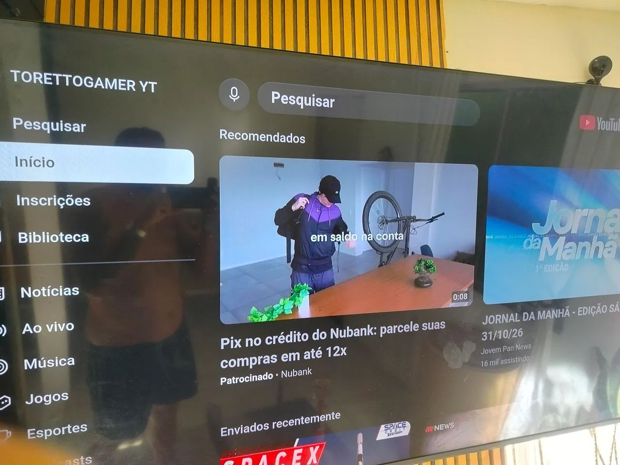 Smartv TCL 65" polegadas  - Foto 5